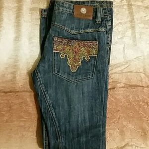 Antik Demin wide bottom jeans